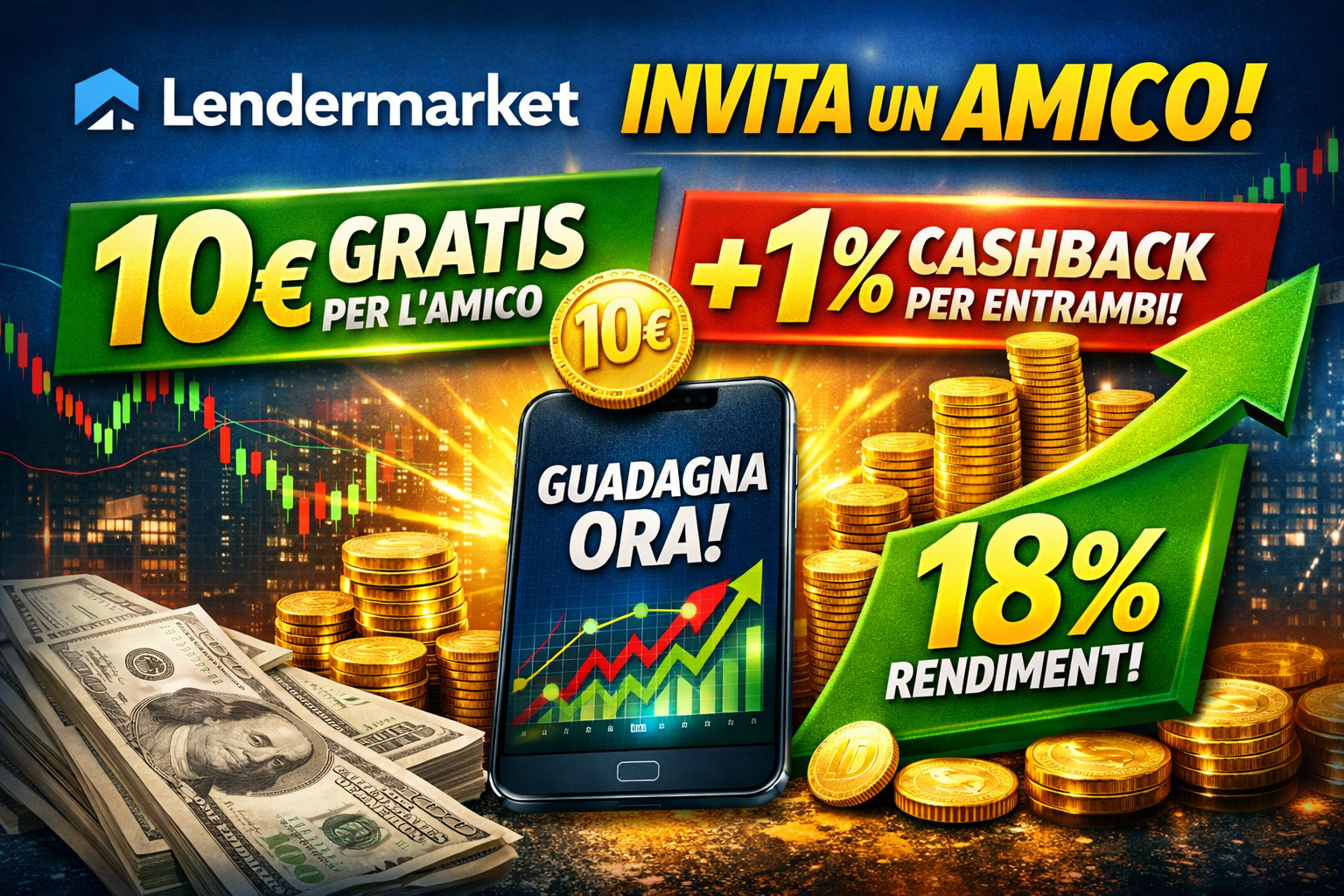 Lendermarket Invita un Amico 2026